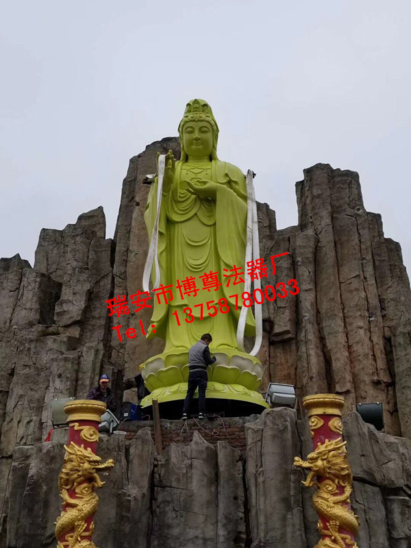 PS-016【8米铜观音安装】